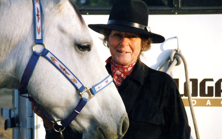 Jack's wife Sally with Pasquali