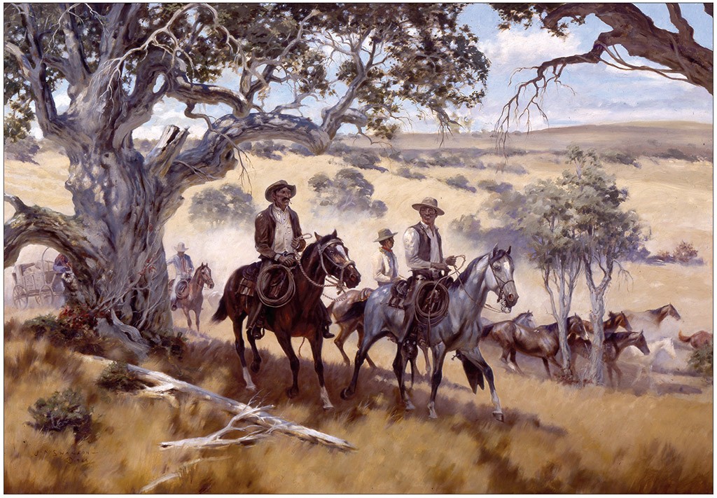 Vaqueros Moving Camp